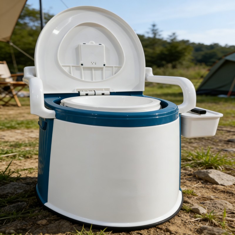Portable Camping Toilet with Removable Inner Bucket — thumbnail 5
