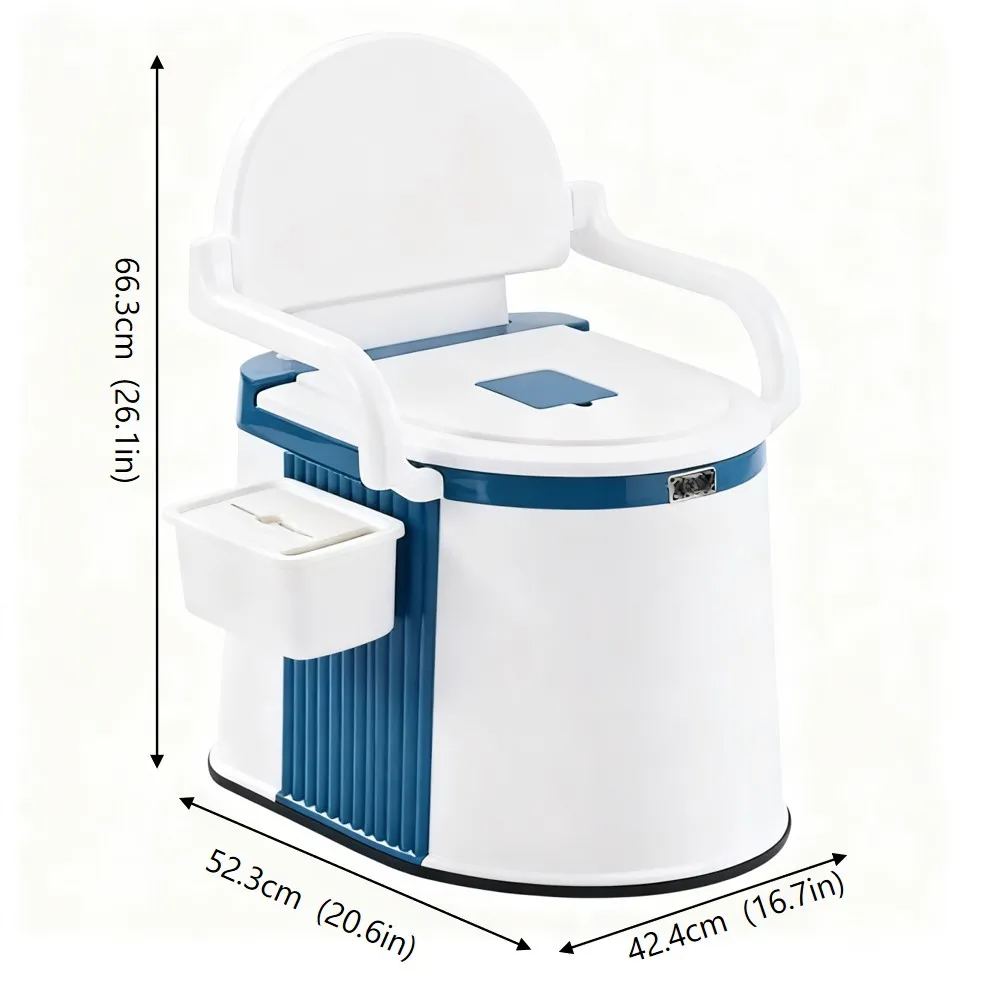 Portable Camping Toilet with Removable Inner Bucket — thumbnail 8
