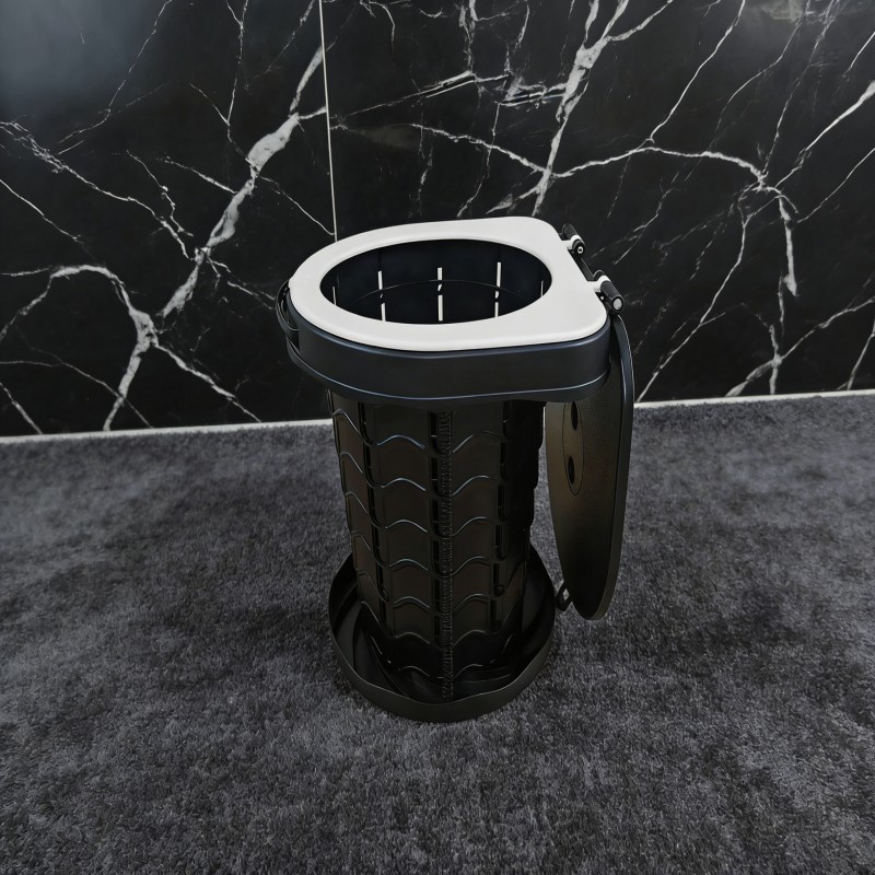Ground-Level Garden Waste Bin with Hinged Lid — thumbnail 2