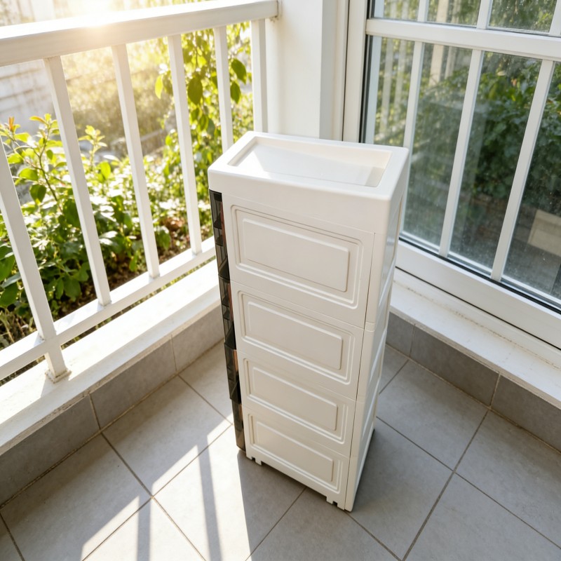 Slim Rolling Storage Cart for Bathroom and Kitchen — thumbnail 21