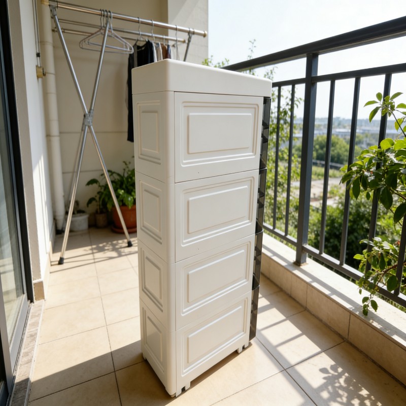 Slim Rolling Storage Cart for Bathroom and Kitchen — thumbnail 22