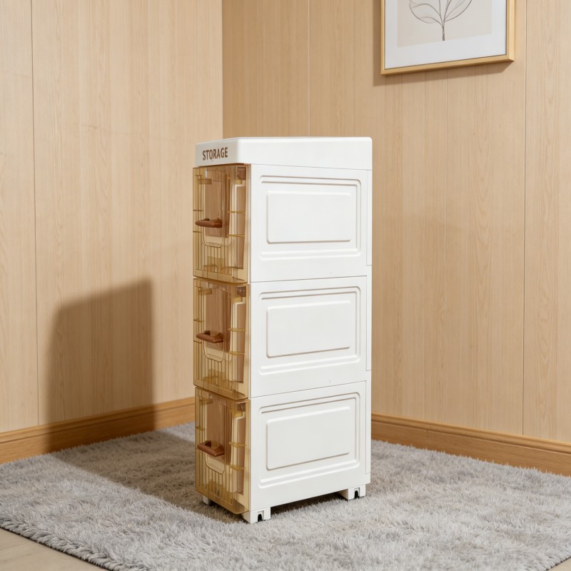 Slim Rolling Storage Cart for Bathroom and Kitchen — thumbnail 14