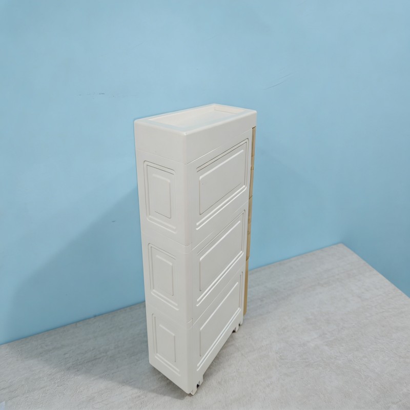 Slim Rolling Storage Cart for Bathroom and Kitchen — thumbnail 16