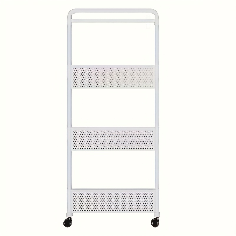 Slim Rolling Utility Cart with Side Baskets — thumbnail 5