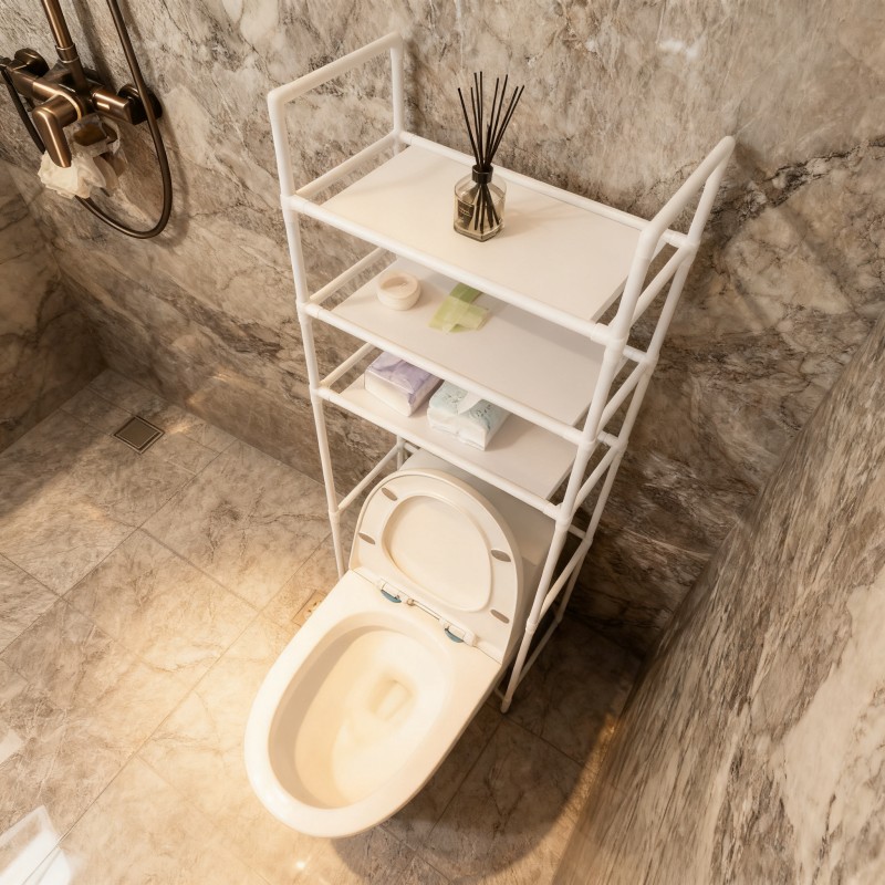 Over-Toilet Bathroom Storage Shelf — thumbnail 3