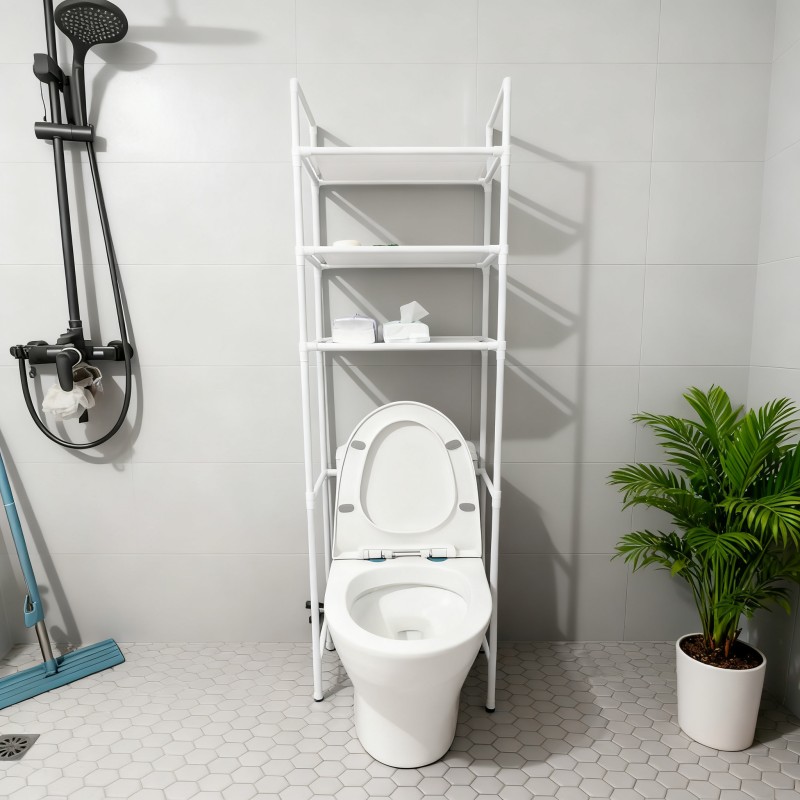 Over-Toilet Bathroom Storage Shelf — thumbnail 4