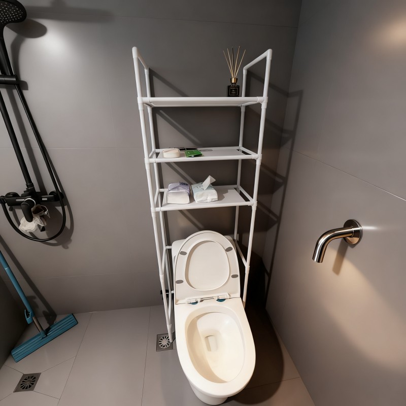 Over-Toilet Bathroom Storage Shelf