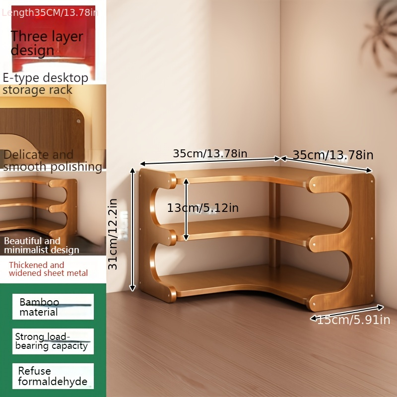 Rotating Bookshelf with Curved Open Shelves — thumbnail 10