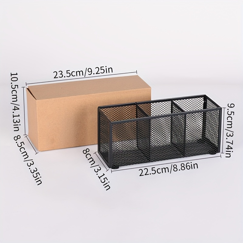 Mesh Desktop Organizer with Divided Compartments — thumbnail 5
