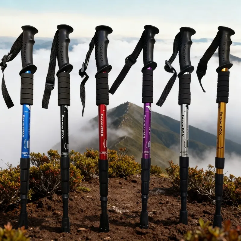Adjustable Trekking Pole with Wrist Strap — thumbnail 3