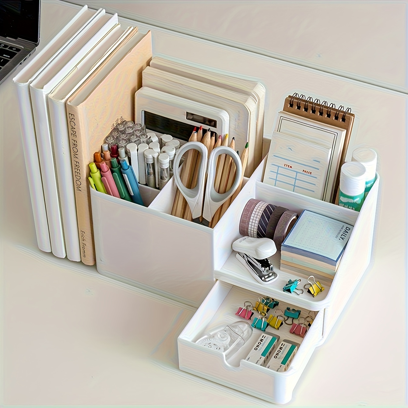 Desktop Book and Stationery Organizer — image 1