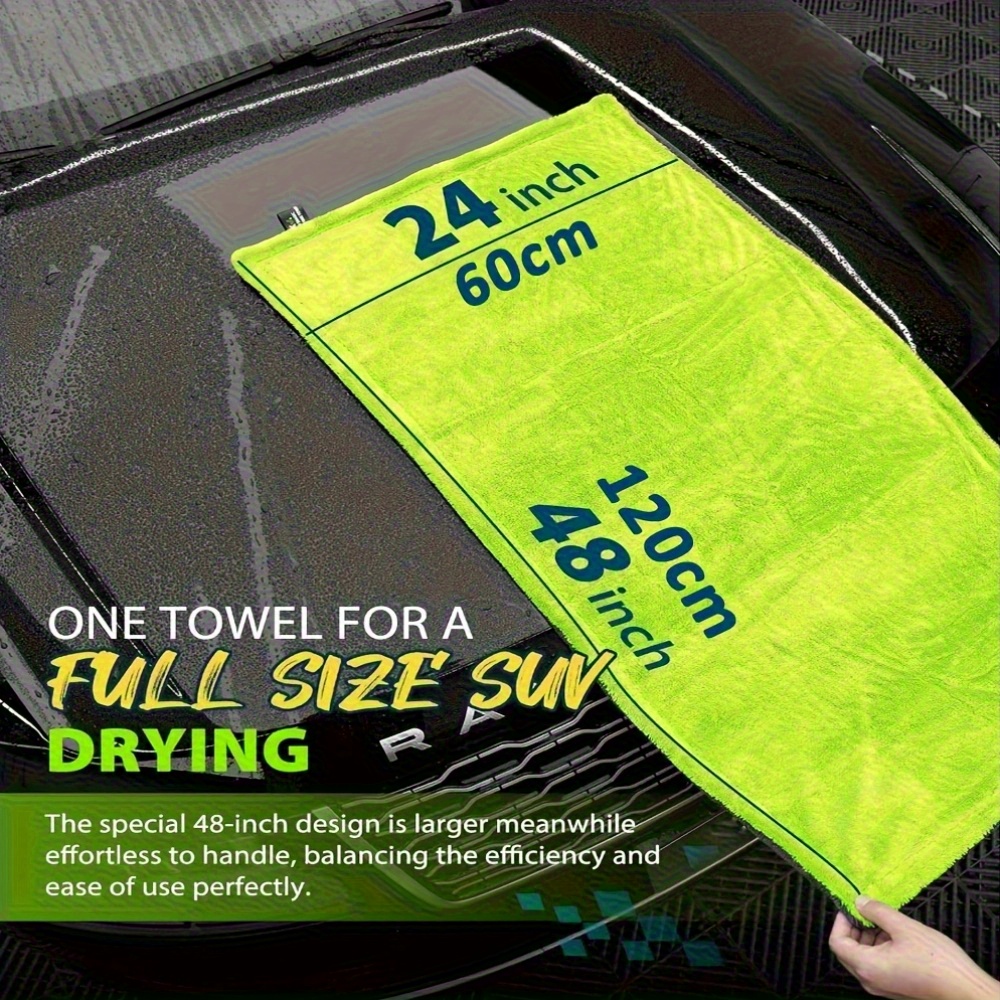 Plush Car Cleaning and Drying Towel — thumbnail 6