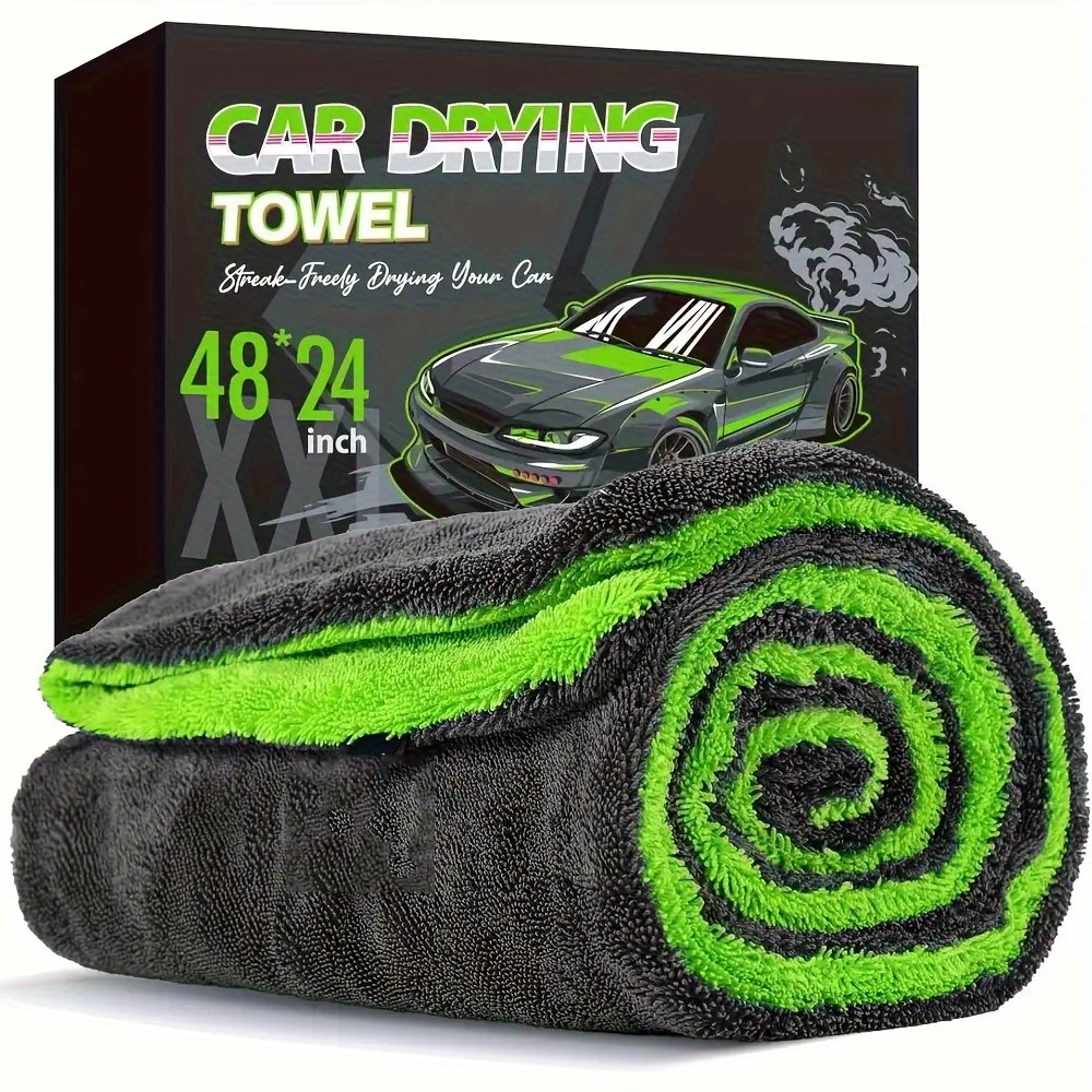 Plush Car Cleaning and Drying Towel — thumbnail 5