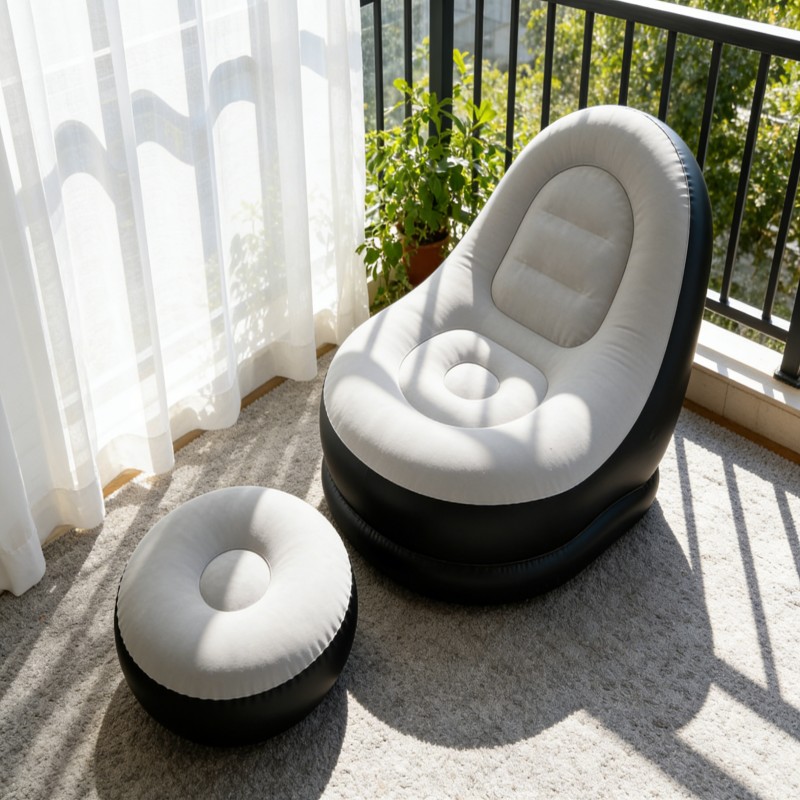 Inflatable Lounge Chair with Footrest — thumbnail 8