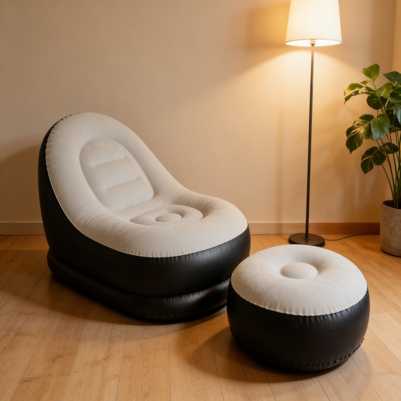 Inflatable Lounge Chair with Footrest — thumbnail 6