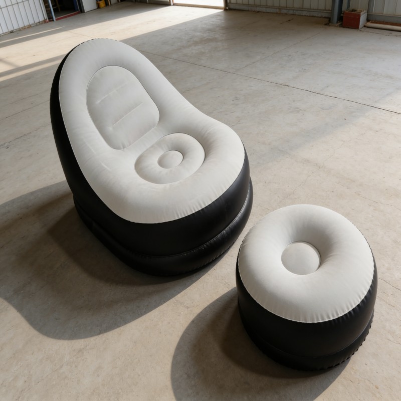 Inflatable Lounge Chair with Footrest — thumbnail 4