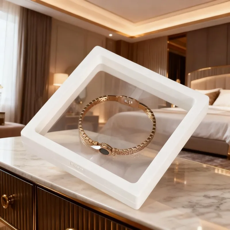Transparent Display Frame for Jewelry and Keepsakes — image 1