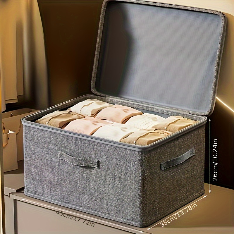 Fabric Storage Box with Clear Front Window — thumbnail 8