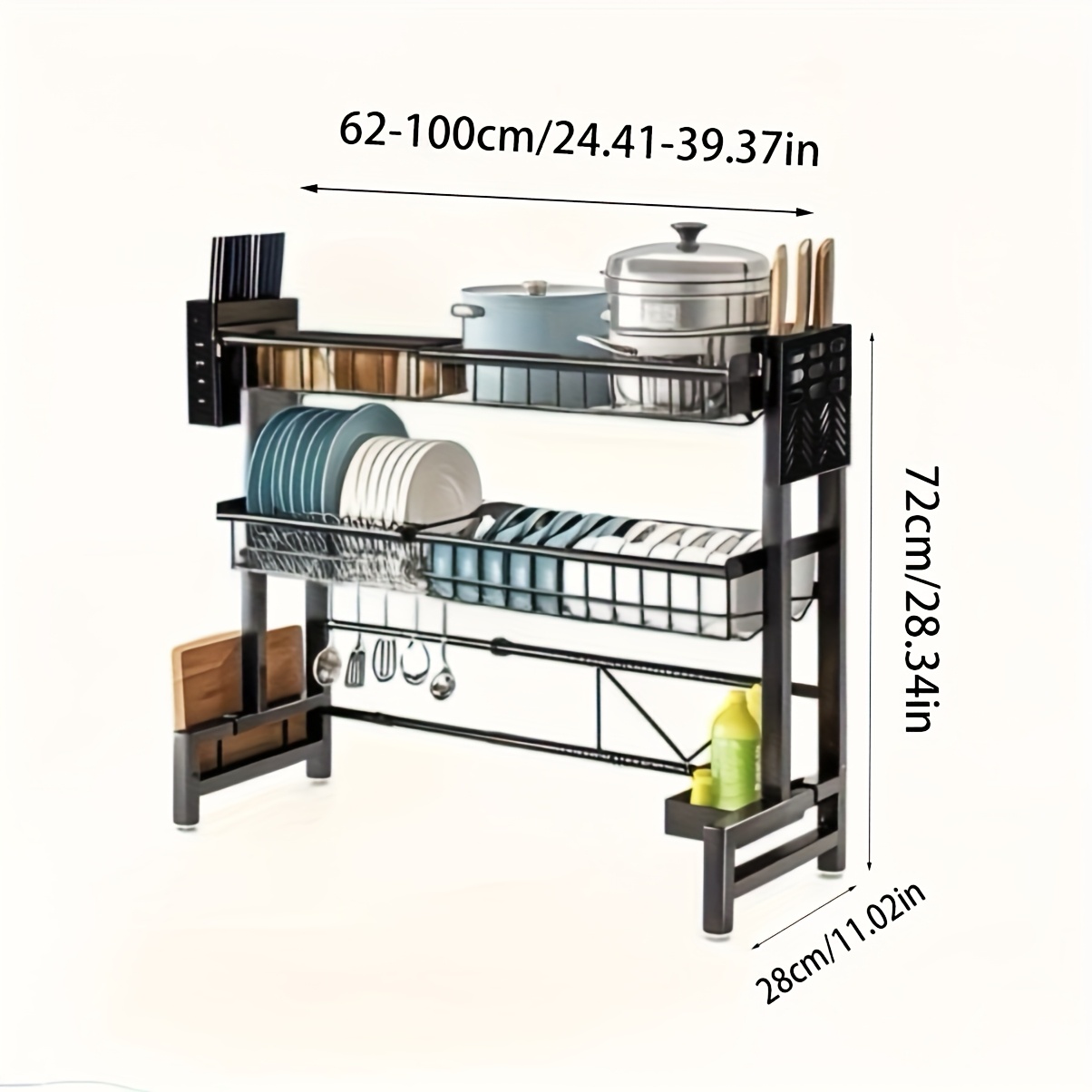 Over-Sink Dish Drying and Storage Rack — thumbnail 7