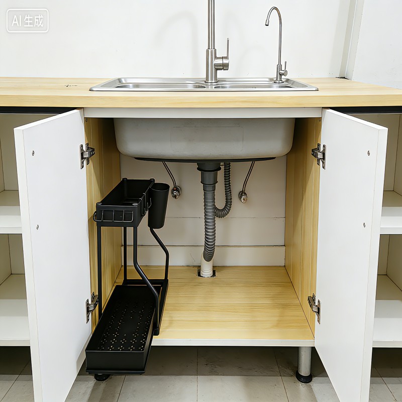 Under-Sink Sliding Storage Organizer — thumbnail 6