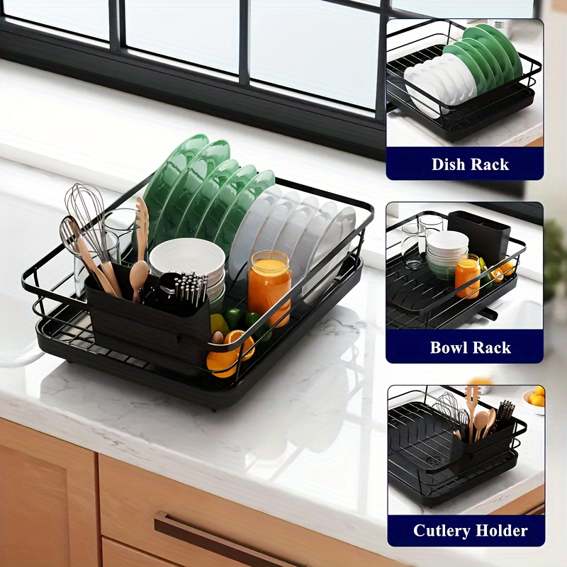 Compact Countertop Dish Drying Rack