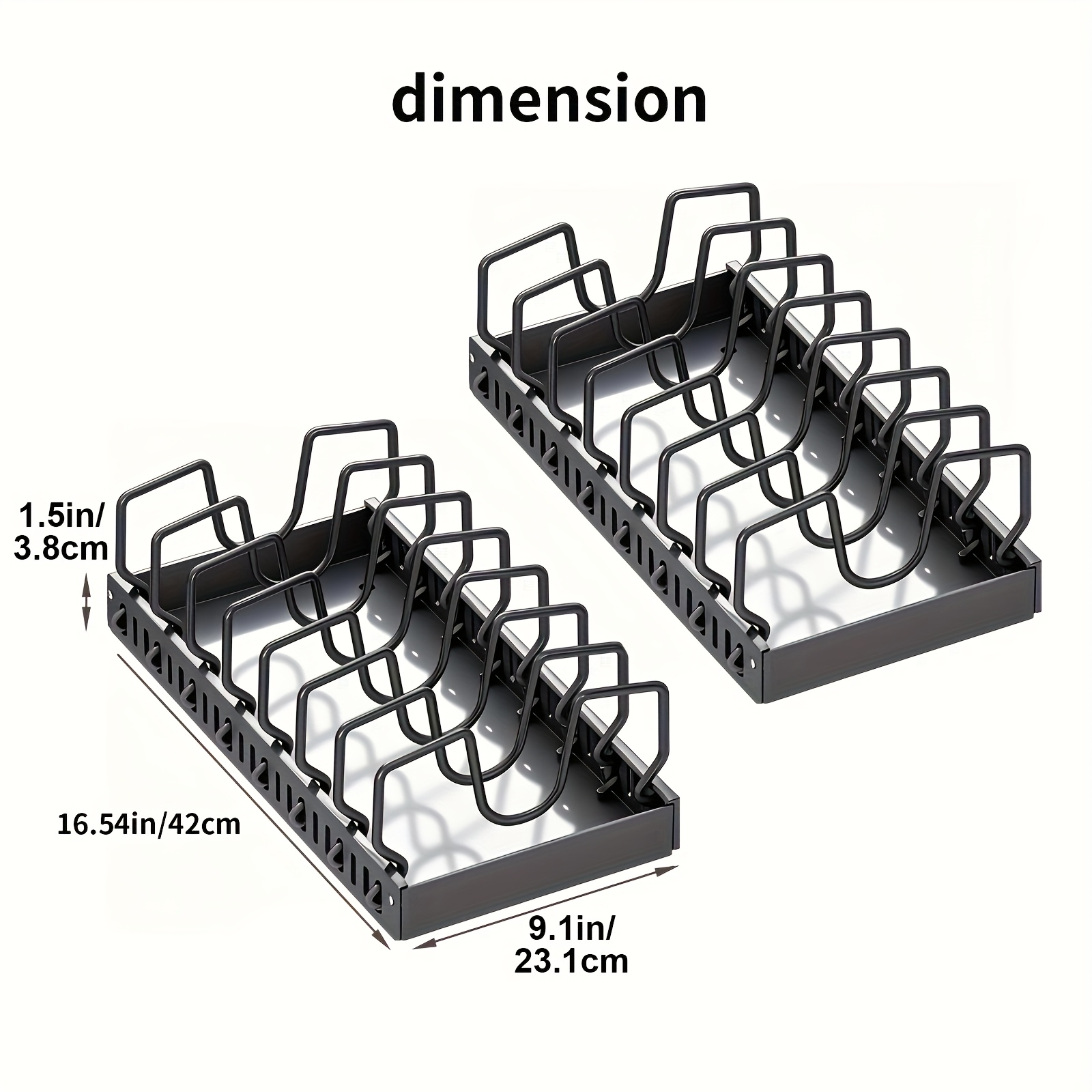 Countertop Pot Lid and Cutting Board Organizer — thumbnail 11
