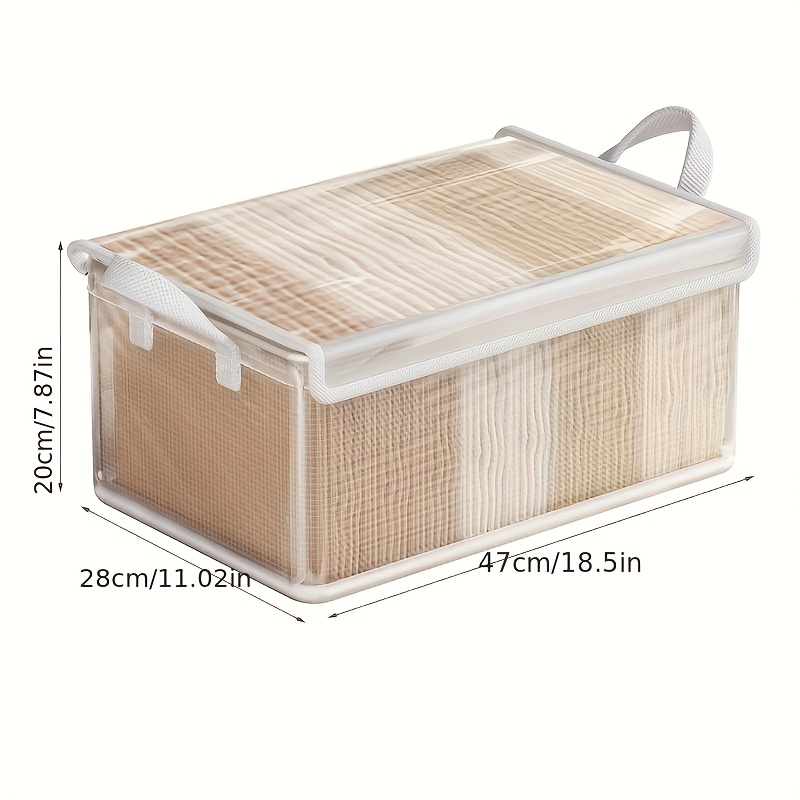Clear Closet Storage Bin with Lid — thumbnail 10