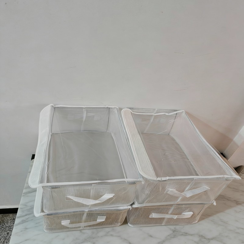 Clear Closet Storage Bin with Lid — thumbnail 8