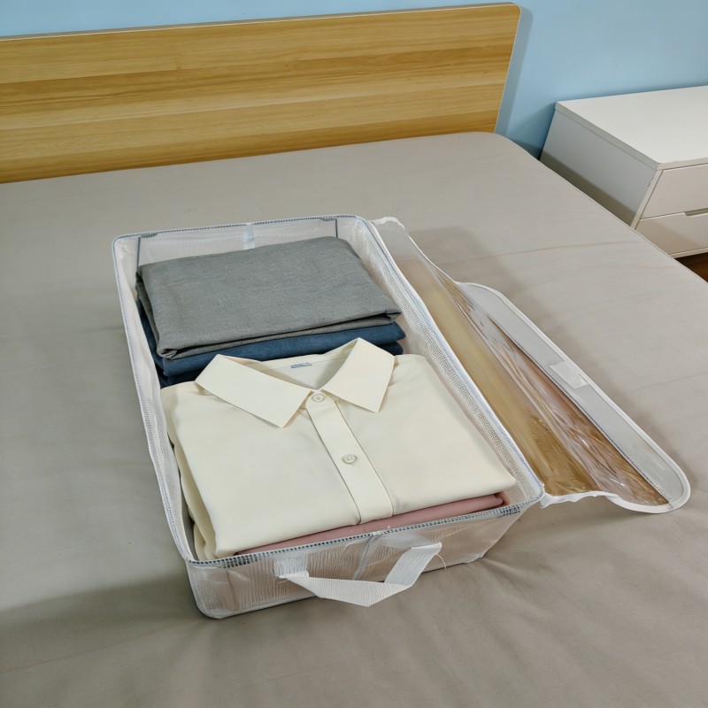 Clear Closet Storage Bin with Lid — thumbnail 4