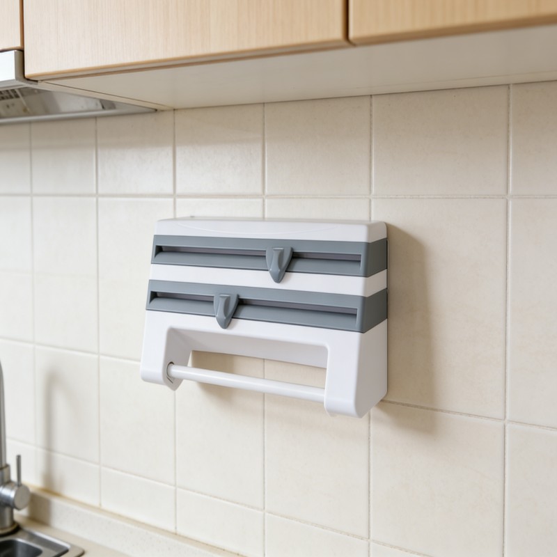 Wall-Mounted Kitchen Wrap and Foil Dispenser — thumbnail 6