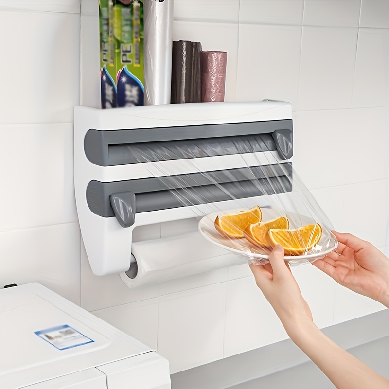 Wall-Mounted Kitchen Wrap and Foil Dispenser — thumbnail 2