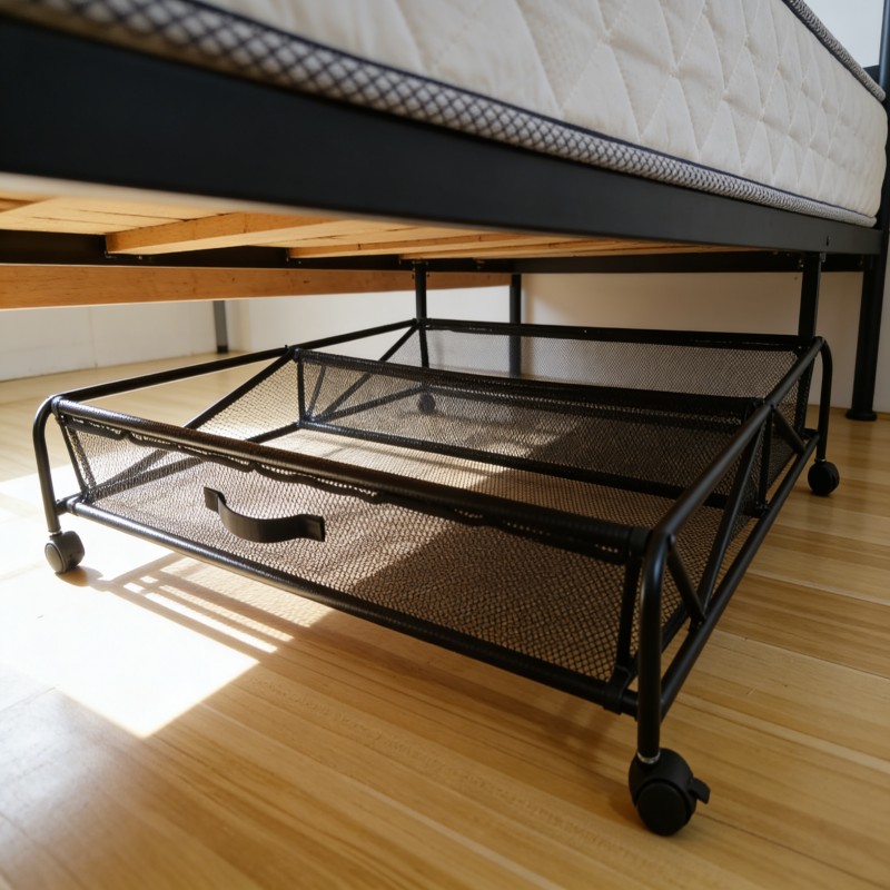 Rolling Under-Bed Storage Basket — thumbnail 2