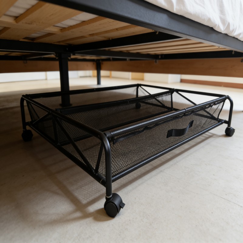 Rolling Under-Bed Storage Basket — thumbnail 5