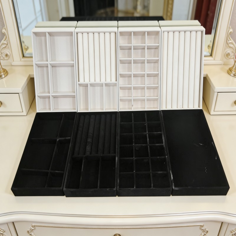 Compartmented Jewelry Drawer Organizer Tray — thumbnail 5