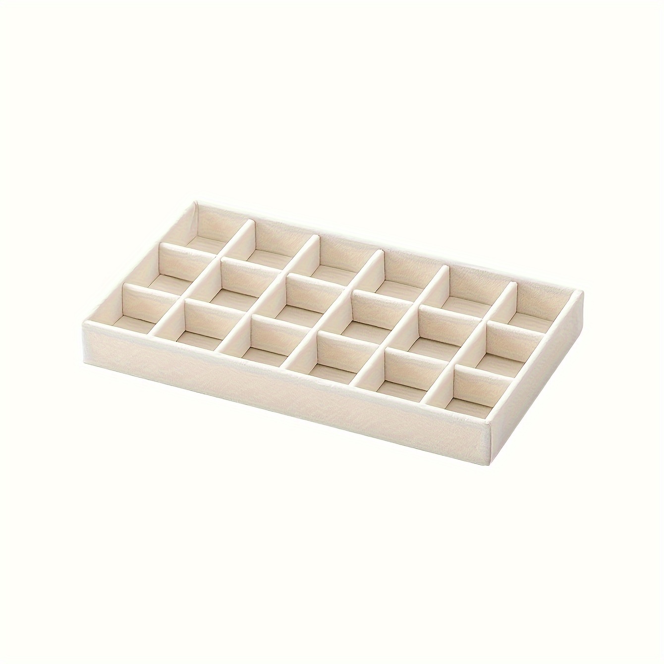 Compartmented Jewelry Drawer Organizer Tray