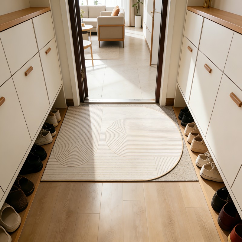 Round Floor Mat for Desk Chairs — thumbnail 5