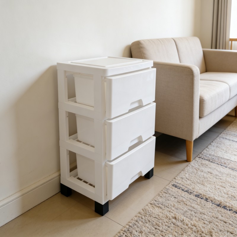 Stackable Drawer Storage Cabinet — thumbnail 7