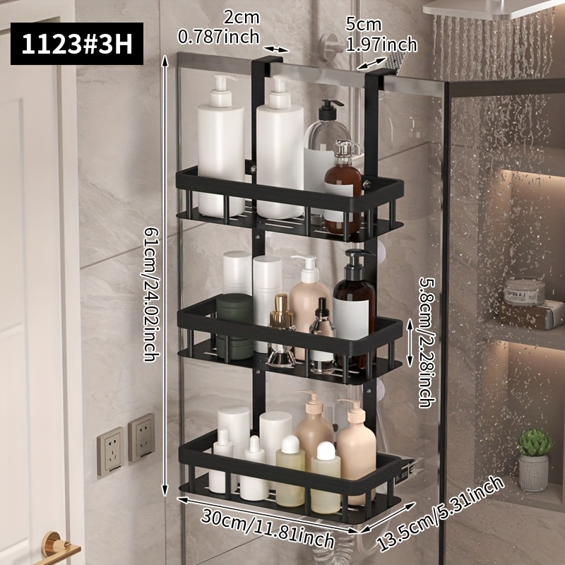 Shower Storage Caddy with Hanging Baskets — thumbnail 13