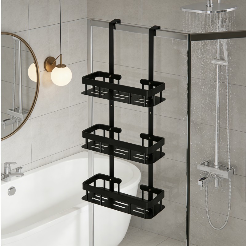 Shower Storage Caddy with Hanging Baskets — thumbnail 10