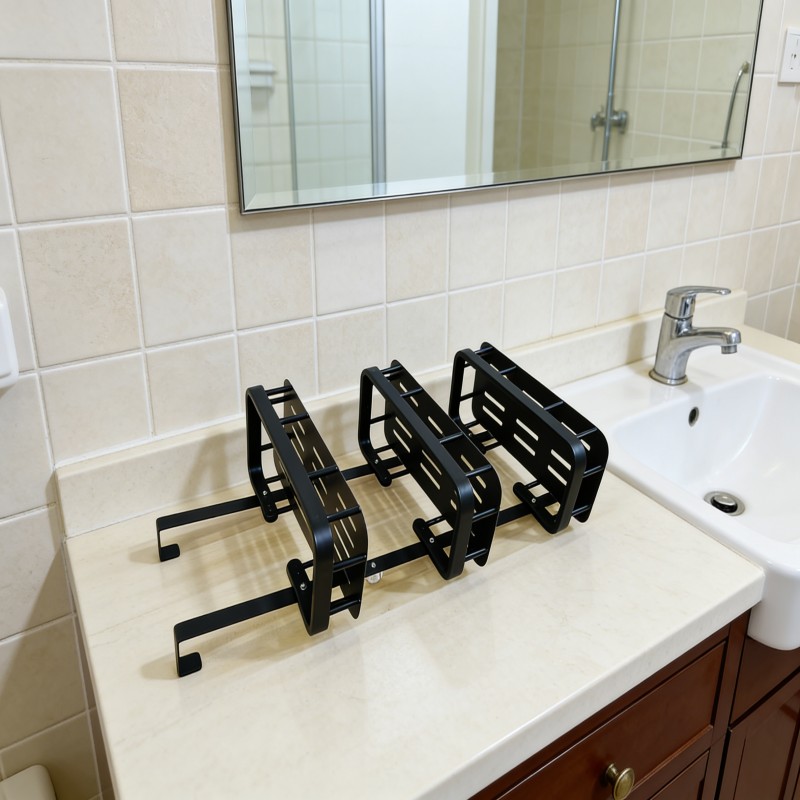 Shower Storage Caddy with Hanging Baskets — thumbnail 9