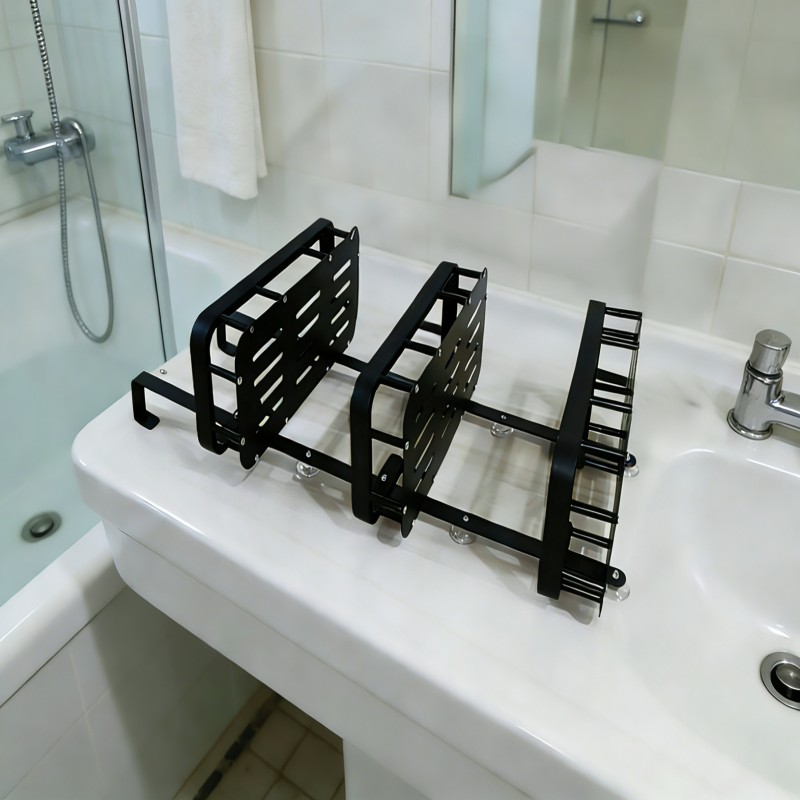 Shower Storage Caddy with Hanging Baskets — thumbnail 11
