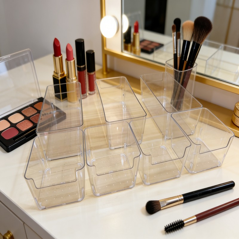 Bedside Organizer Tray for Phone and Glasses — thumbnail 2