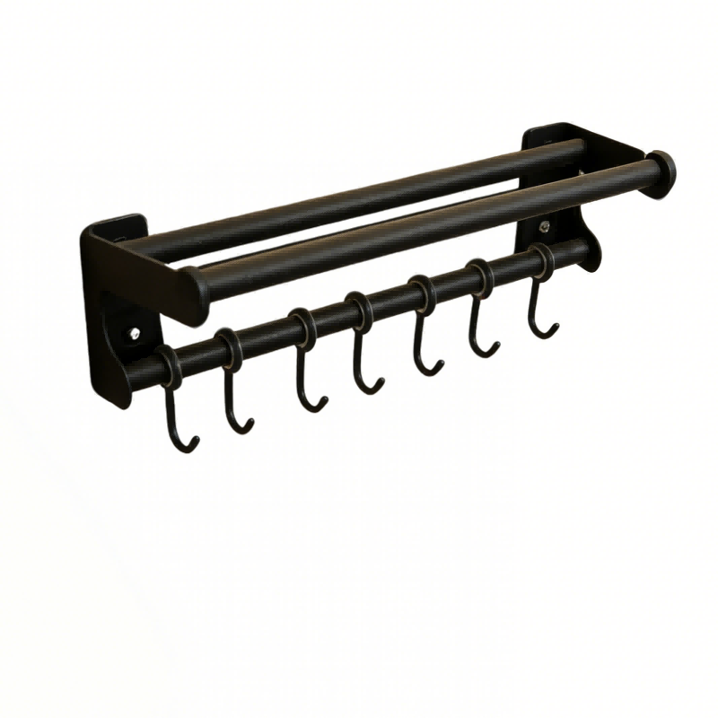 Foldable Wall Drying Rack with Hanging Hooks — thumbnail 6