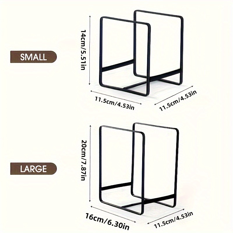 Cabinet Dish Storage Rack with Dividers — thumbnail 12