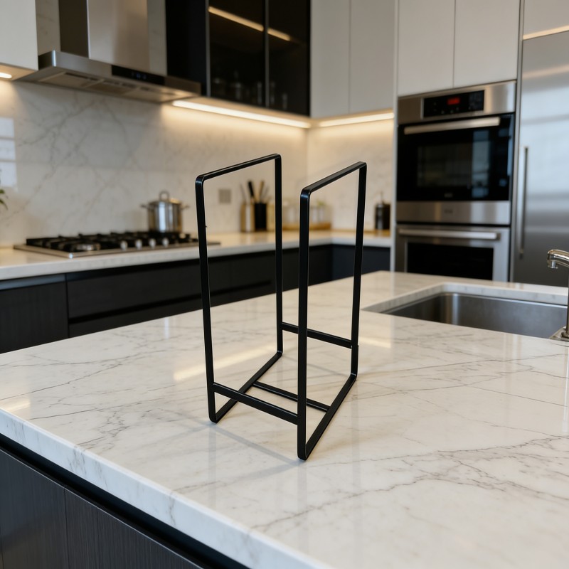 Cabinet Dish Storage Rack with Dividers — thumbnail 10