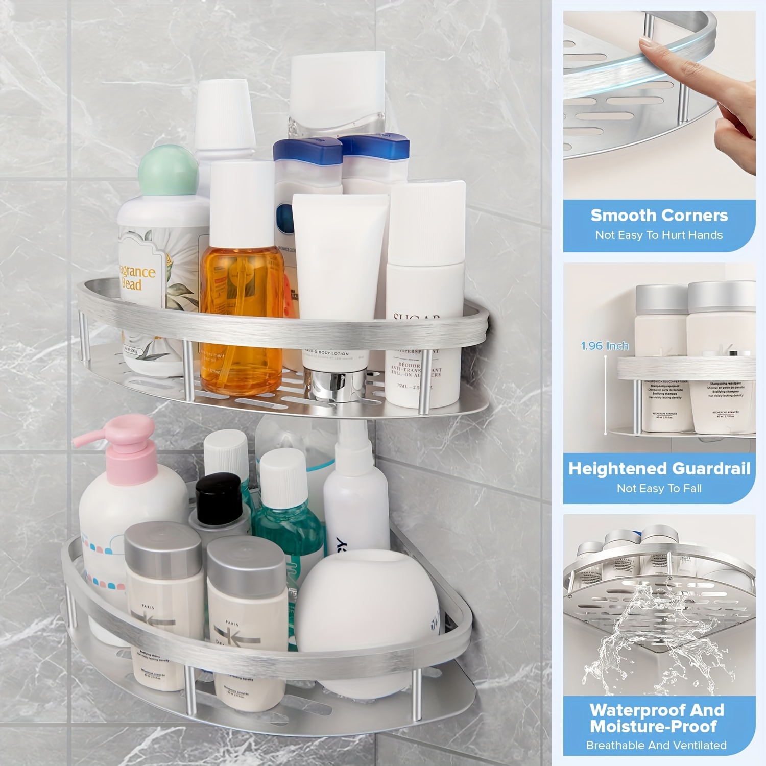 Sink Sponge Holder with Drainage Slots — thumbnail 2