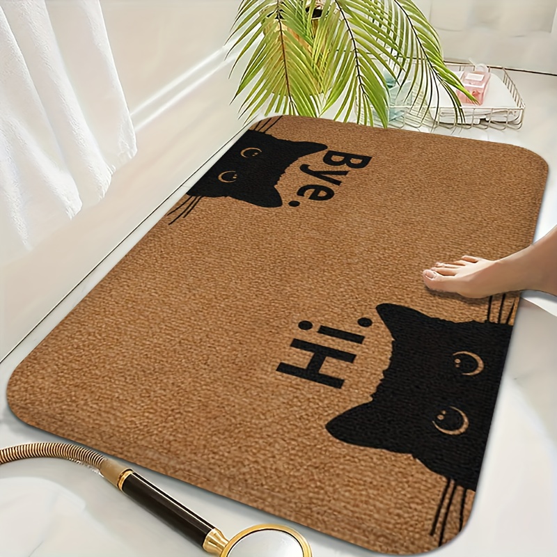 Cat-Print Doorway Floor Mat — thumbnail 4