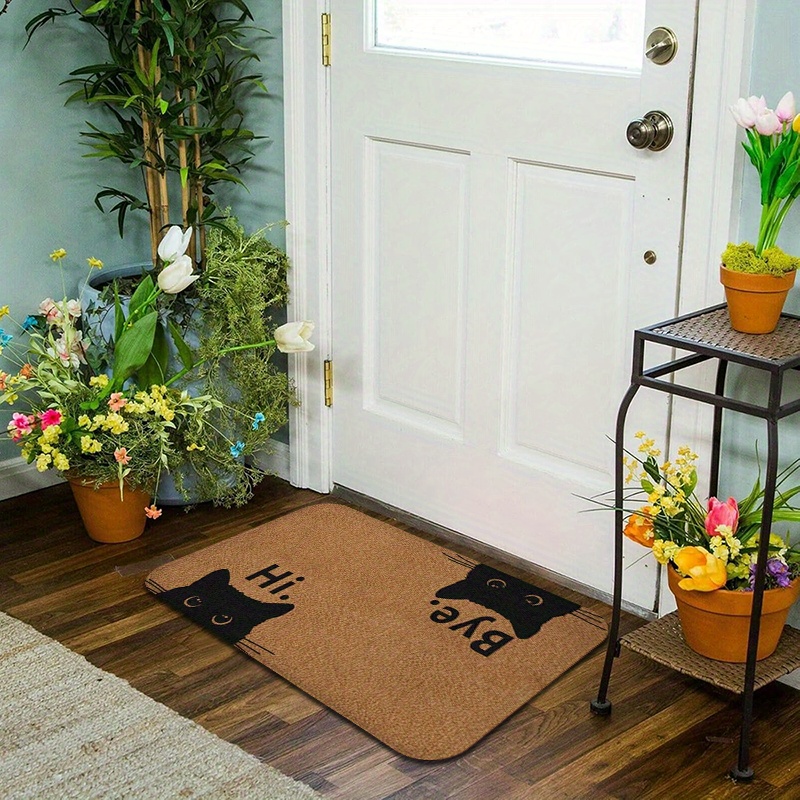 Cat-Print Doorway Floor Mat — thumbnail 3