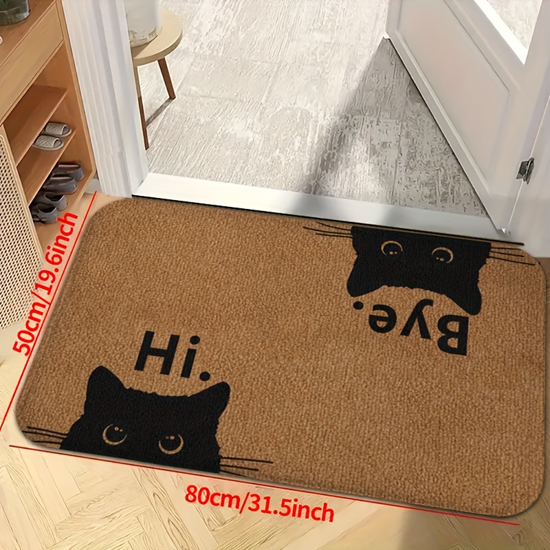 Cat-Print Doorway Floor Mat — thumbnail 7