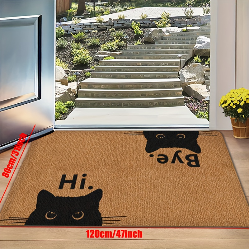 Cat-Print Doorway Floor Mat — thumbnail 5